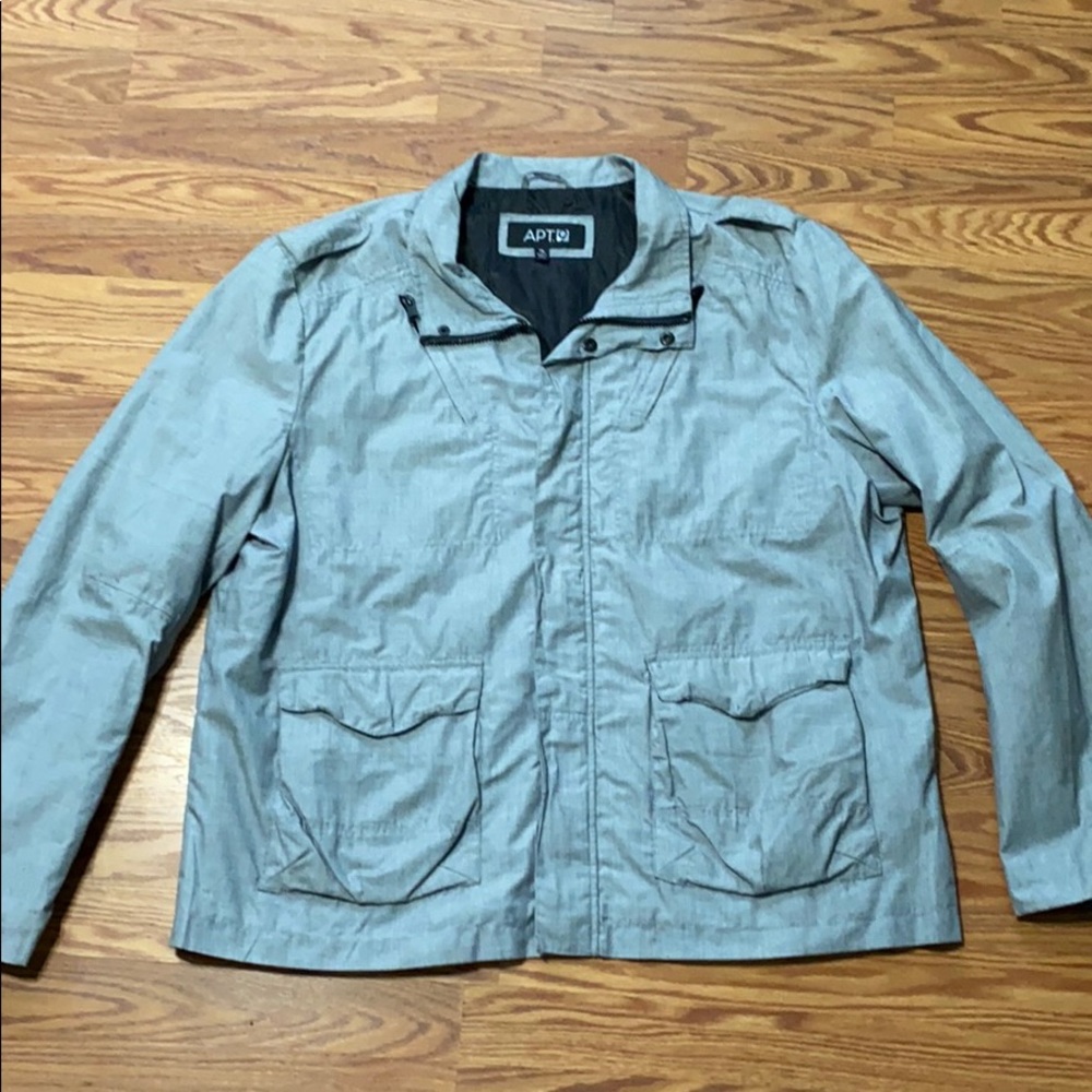 Apt 9 Poly Moto Jacket